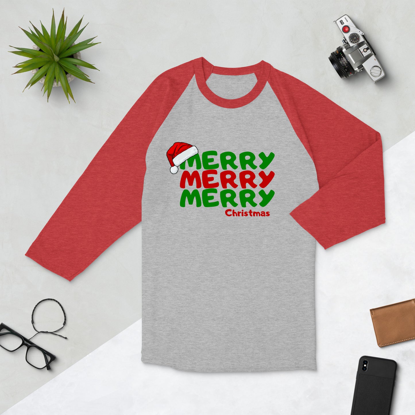 Merry Merry 3/4 Sleeve