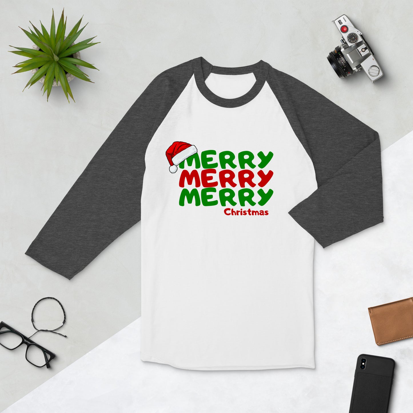 Merry Merry 3/4 Sleeve
