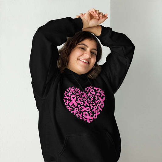 Pink Ribbon Heart
