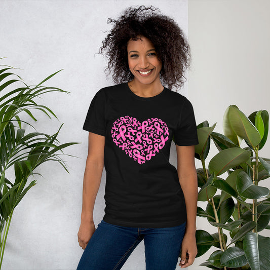 Pink Ribbon Heart