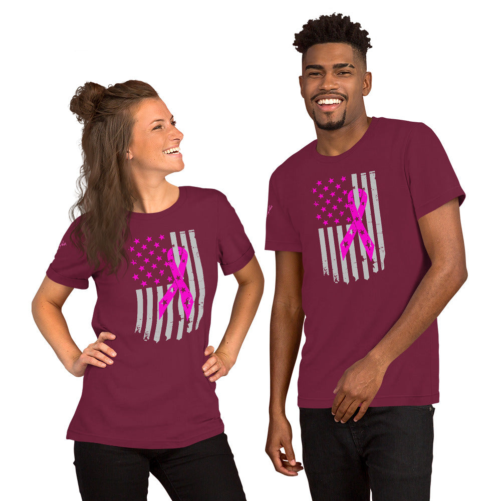 Breast Cancer Awareness Flag